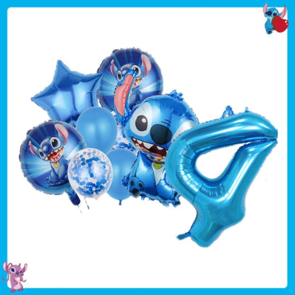 Disney Lilo und Stitch Geburtstag Party Dekoration Geschirr Tasse Teller Tischdecke Luftballons Thema Party liefert Banner Hintergrund.