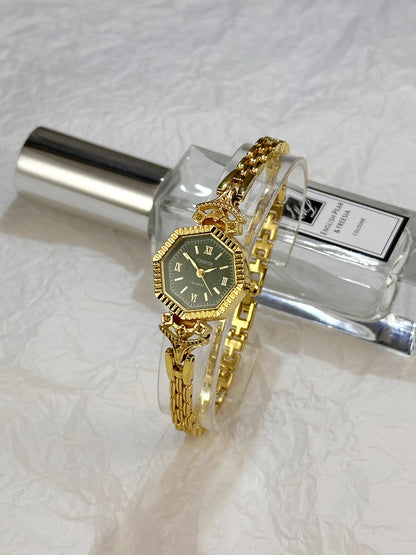 Luxury Famous Brand Oval Dial Women Watch Fashion Small Thin Gold Bracele Quartz Wristwatch Clock Gift Dropshipping Montre Femme.