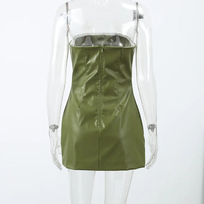 Stylish Leather Solid Jacket Pants Set Women Stand Collar Zipper Coat Loose Trousers Sets Female 2025 Autumn Fashion Streetwears