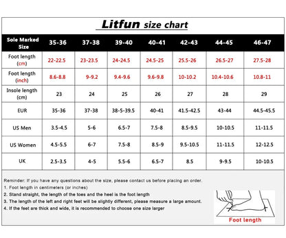 Litfun Women's Warm Fuzzy Slippers Winter New Fur Collar Indoor Plush Flat Slides Fluffy Women Cotton Shoes Furry House Slippers.