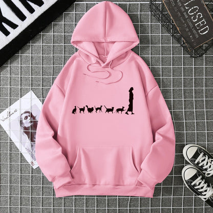 2025, Winter, neuer Damen-Kapuzenpullover, High Street, Unisex-Stil, Doppeltaschen, Sweatshirts, Oberbekleidung, Übergröße, Damenbekleidung, CYXX226.