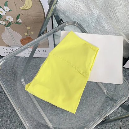 Women's High Waist Butt Lift Yoga Pants - No Camel Toe, Buttery Soft Naked Feeling, Peach Hip, Seamless Gym Running Leggings