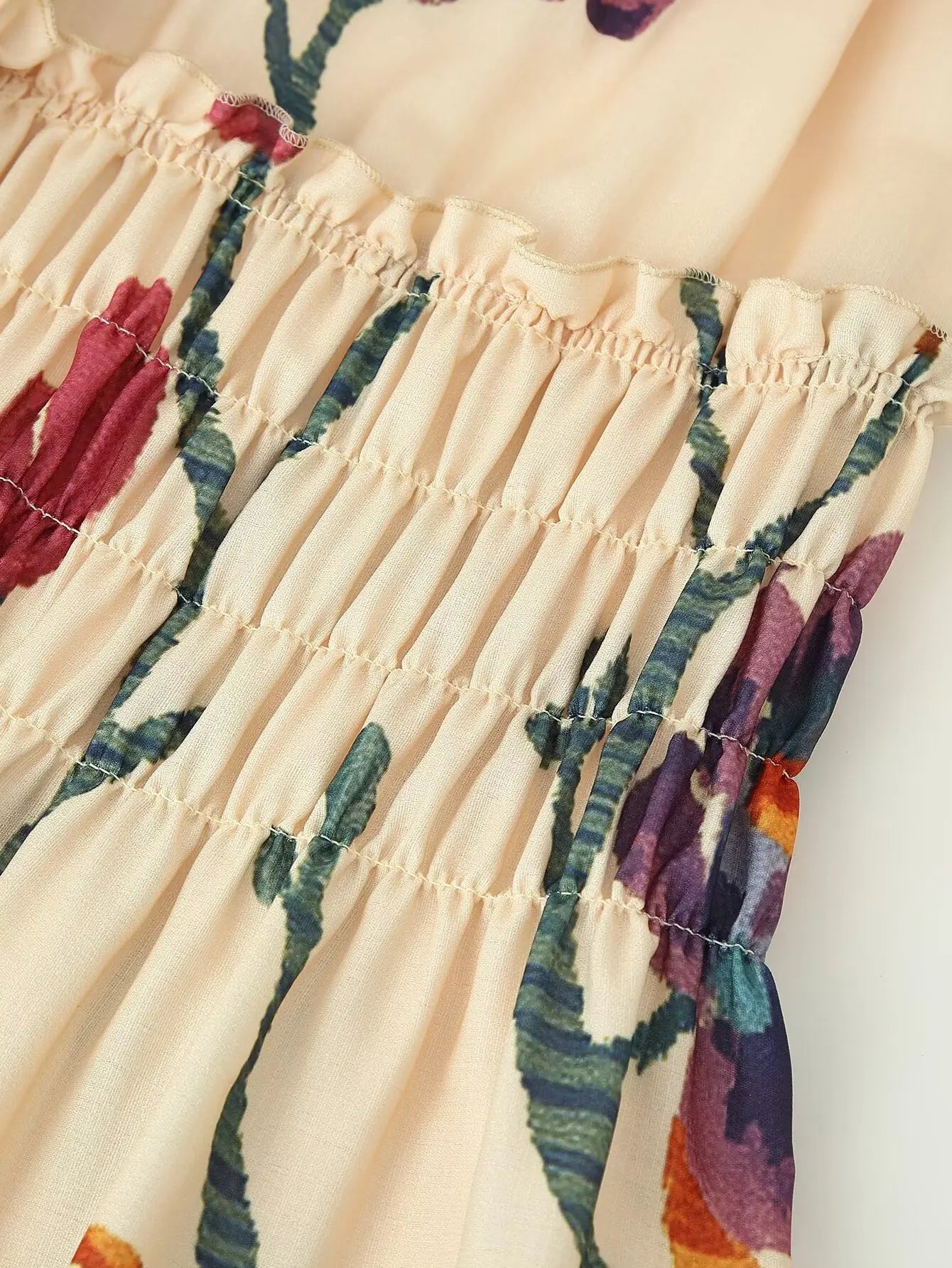 2025 herbst Frau Elegante O Neck A-Line Maxi Kleid Sommer Vintage Elegante Chic Frauen Elastische Büste Kleid Drucken Lange Plissee kleid.