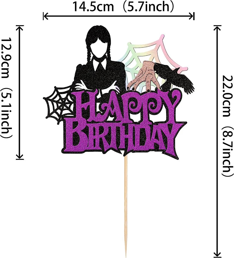 Halloween-Kuchenaufsatz, Geisterhandschloss, Spinnennetz, Kinder, alles Gute zum Geburtstag, Hochzeit, Party, Babyparty, Backen, Kuchen, Dessert, DIY-Dekoration.