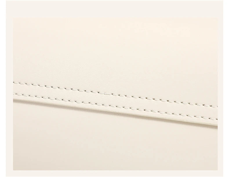 Hifashion Elegant Genuine Leather Underarm Shoulder Bags For Women 2025 Luxury Designer Crossbody Purses Square Ladies Handbags.