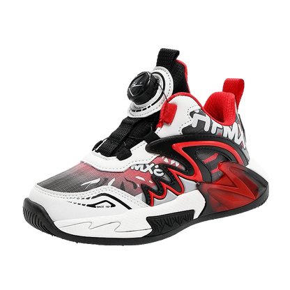 Luxury Boys Sneaker Children Origin Shoes 2025 Autumn New Fashion PU Leather Kids Basketball Shoes High Top Sneaker for Boys.