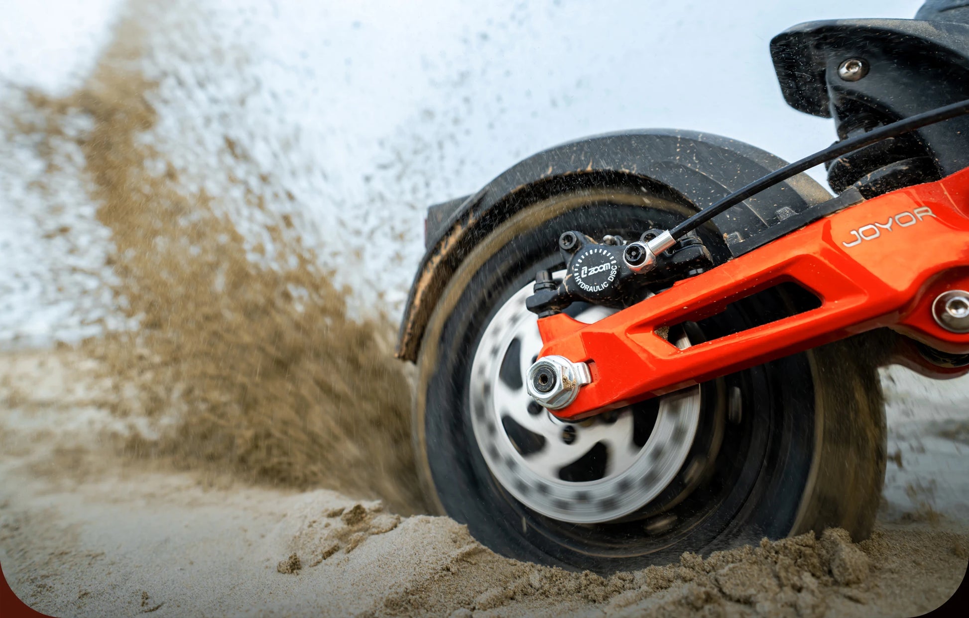 JOYOR T10 Adult Off-Road Electric Scooter 1000W*2 Motor 60V18AH Battery Escooter 10" Off-Road Tire Foldable E-Scooter.