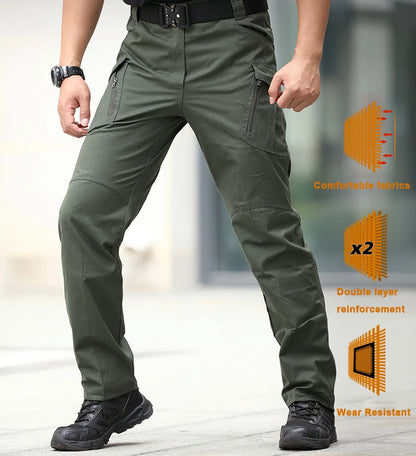 City Tactical Cargo Pants Classic Outdoor Hiking Trekking Army Tactical Joggers Pant Camouflage Military Multi Pocket Trousers.