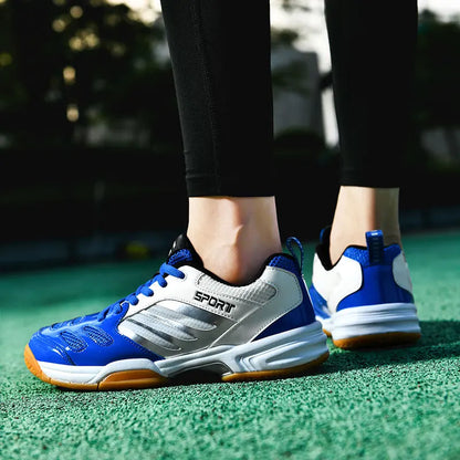 Badminton Shoes Court Tennis Sneakers for Training Volleyball Indoor Outdoor Professional Men Women Breathable Sport Big Size.