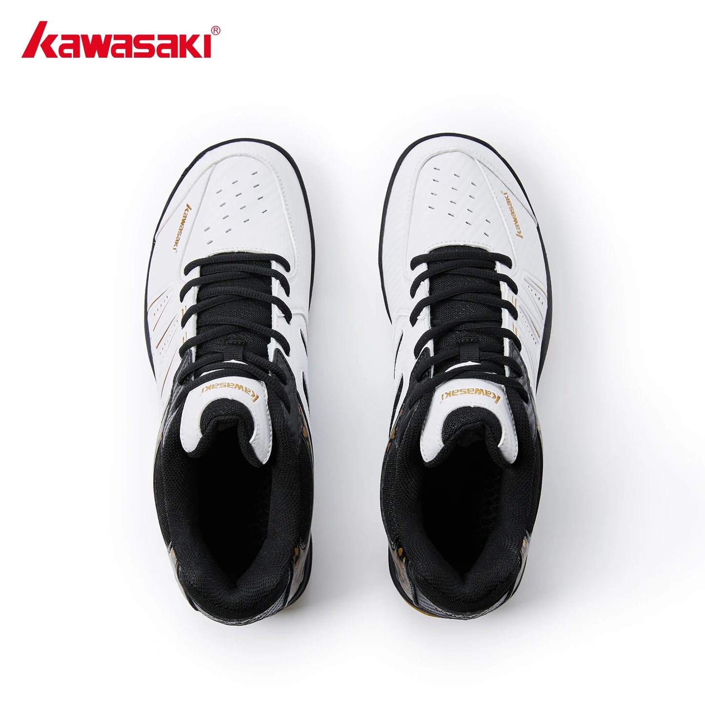 Kawasaki New Badminton Shoes Sneakers Mens Tennis Breathable Anti-Slippery Sport Shoes for Men Women K-065D.