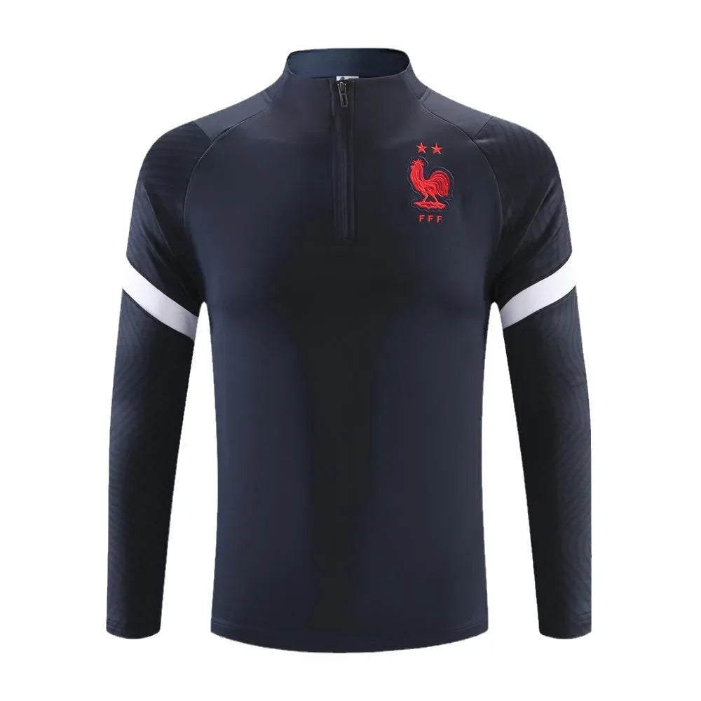 Adult Football Sportswear Set Long Sleeve Printed Ball Jersey Casual Style Training Match Outfit Comfortable Breathable Clothing.