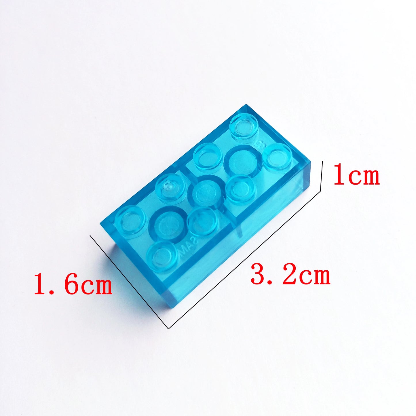 300pcs 2x4 Dot DIY Building Blocks Thick Figures Bricks Educational Creative Size Compatible With 3001 Plastic Toys for Children.