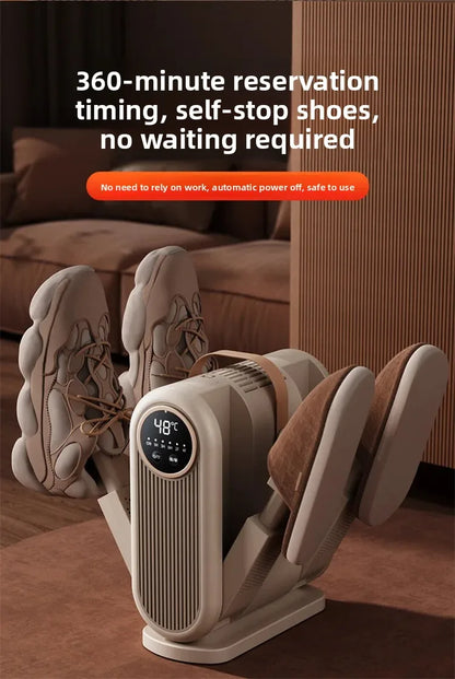 Portable Foldable Electric Shoe Dryer UV Blue Light UV Sterilization Deodorizing Shoe Dryer Fast Drying Household Shoe Dryer