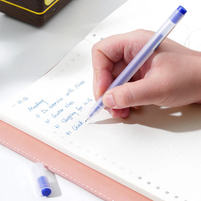 Deli 12 Teile/satz Gel Stift Schule Stifte Set Stift 0,5 MM Farbe Tinte Schreibwaren Student LieferungenWasser-basierte Stift Schreiben malerei Werkzeuge