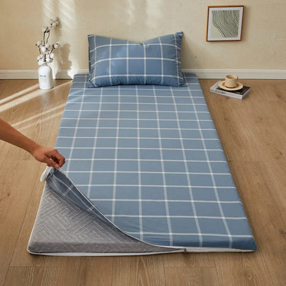 2025 new cotton washed cotton student dormitory mattress cover all-inclusive zipper mattress single piece without filler.