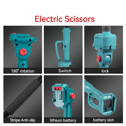 ONEVAN 3500 W Bürstenlose Teleskopstange Elektrische Kettensäge 3-IN-1 Hohe Zweig Schere Garten Beschneiden Werkzeug für ONEVAN 18 V Batterie