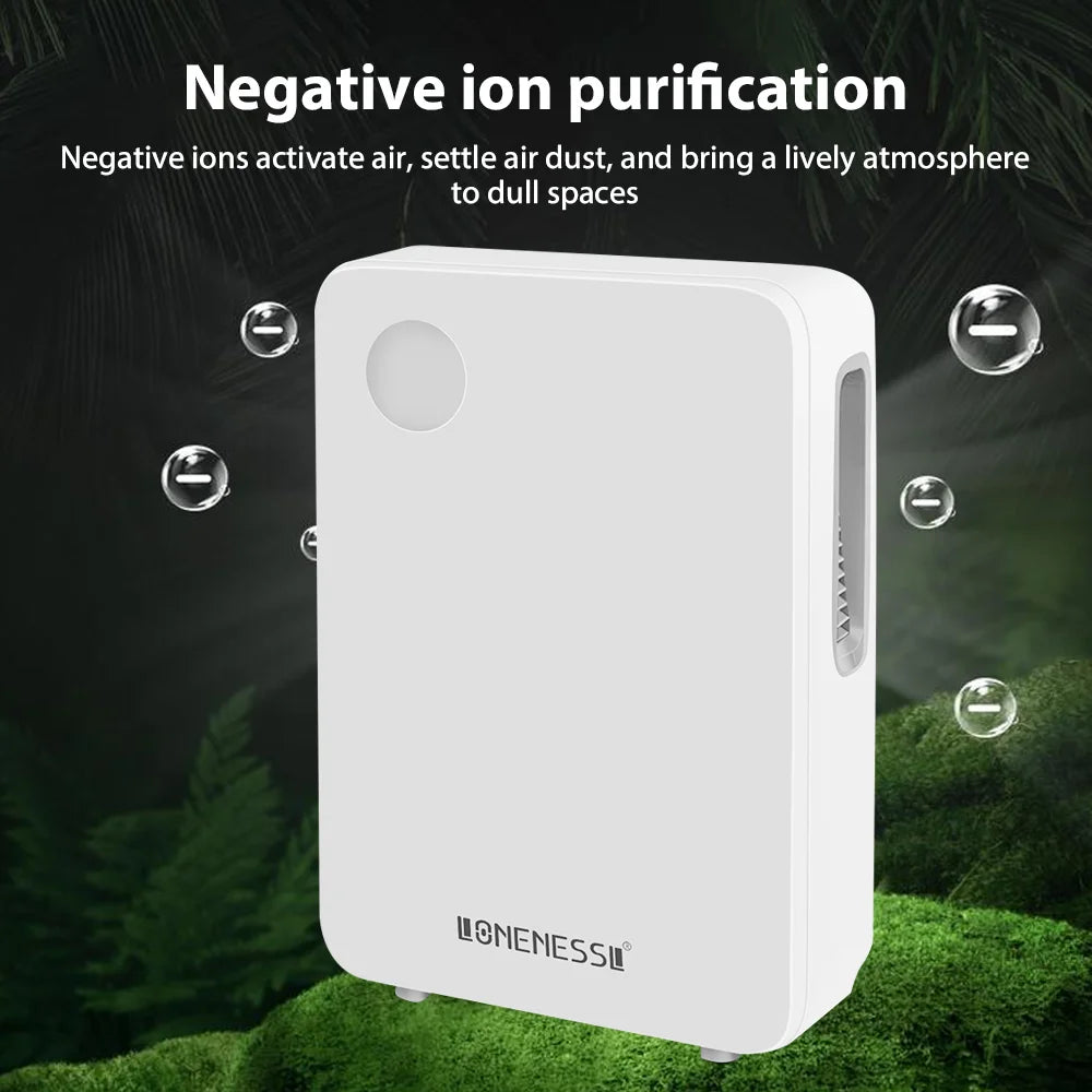 Small Dehumidifier Portable Air Dehumidifier for home Air Dyer Bedroom Office Silent Air Purification Moisture Remover 2L.