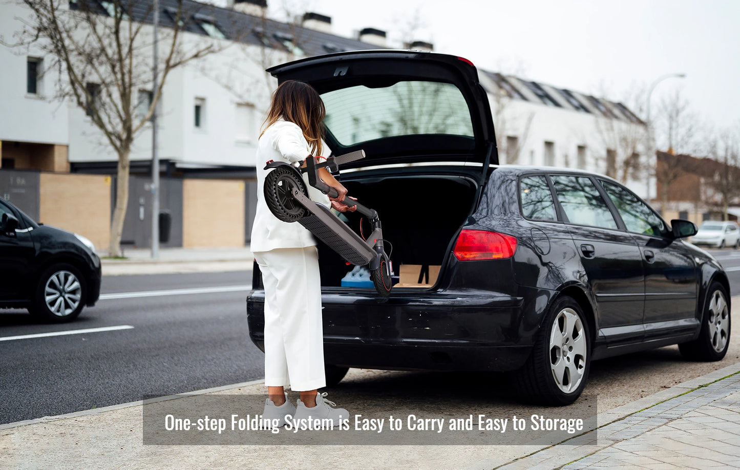 350W Folding Electric Scooter Aluminum Alloy  8.5" Tire 36V 10.4AH Lithium Battery With App Kick Scooter For Adults Escooter.