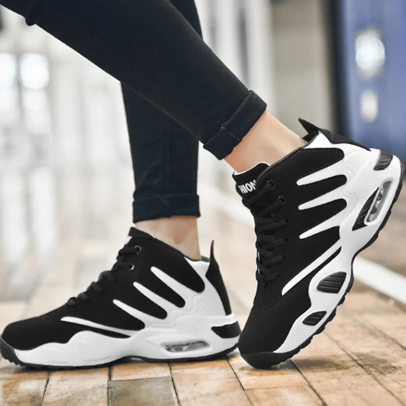High Top Sneakers for Men Designer Multi Function Basketball Shoes Breathable Male Running Shoes Fashion Men Shoes High Quality.