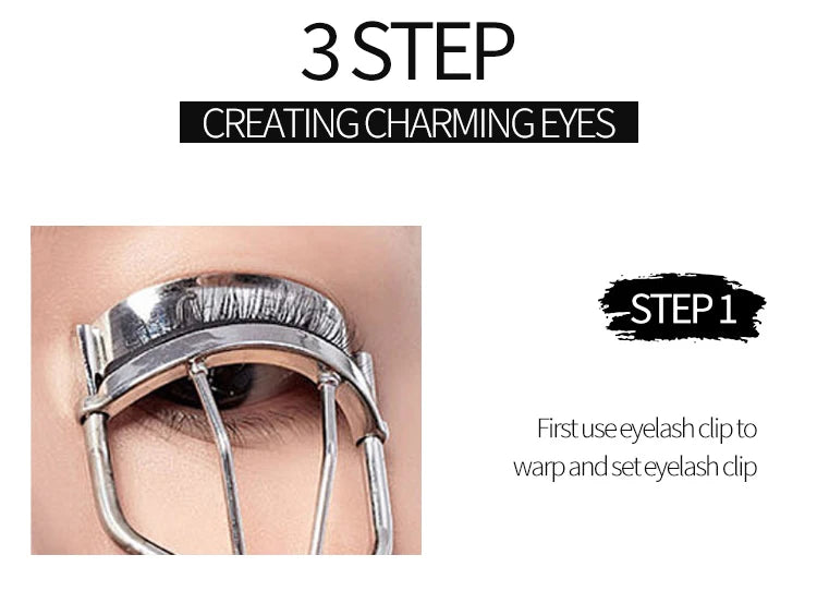 YANQINA Liquid Eyeliner Pencil 4D Waterproof Mascara Set Cosmetics Eye Liner Thick Curling Mascara Eyebrow Pencil Eyes Makeup.