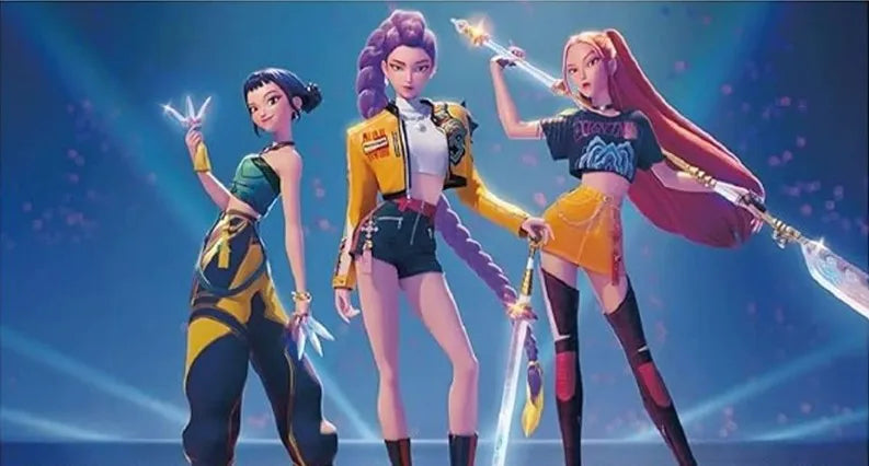 New Korean Wave Girl Group K-POP Witch Hunt Doll Rumi Mirazoi Toy Vinyl Doll Christmas Children's Birthday Gift.