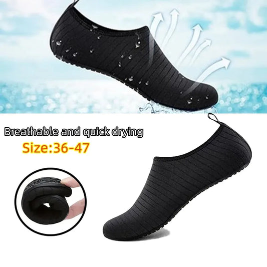2024 neue Strand Wasser Schuhe Unisex Strand Schnell Trocknend Atmungsaktive Schwimmen Hausschuhe Sommer Anti-slip Casual Sport Wasser turnschuhe