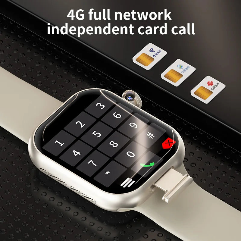 VP29 Smartwatch 5G Android 256GB Storage 4G/5G LTE Sim Card GPS WIFI 2.29 inch 490*580 Amoled Smart Watch With 8MP Rotary Camera.