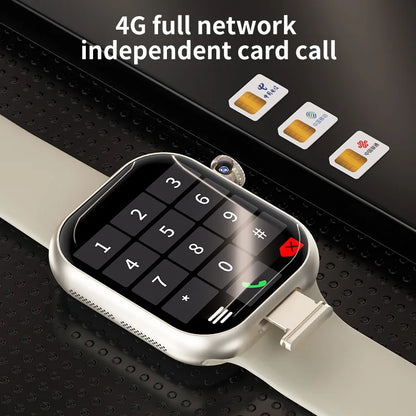 VP29 Smartwatch 5G Android 256GB Storage 4G/5G LTE Sim Card GPS WIFI 2.29 inch 490*580 Amoled Smart Watch With 8MP Rotary Camera.