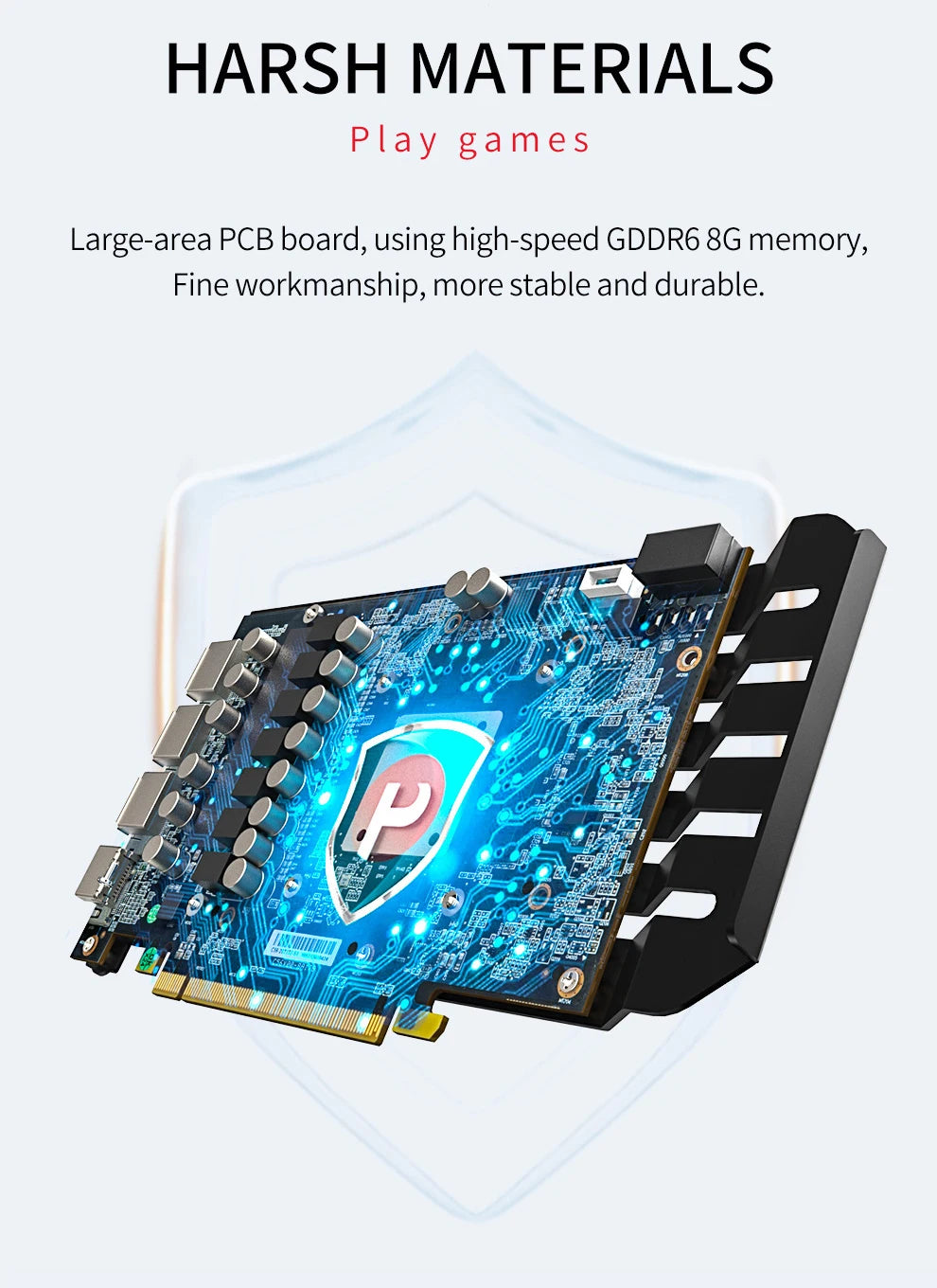 MLLSE AMD RX5500XT 8G Gaming Graphics Card 8GB 128Bit GDDR6 PCI-E 4.0×8 GPU Radeon rx5500xt 8gb game Video Cards Placa de vídeo.