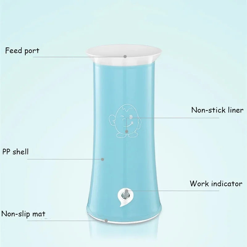 5-in-1 Automatic Egg Cooker Machine - Omelette/Tamagoyaki/Egg Roll Maker for Breakfast with Compact Design .