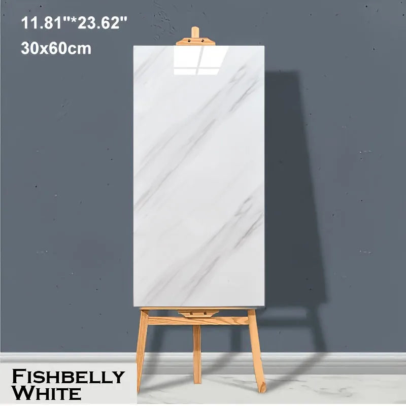 Moisture-proof Adhesive Wall Wallpaper Peel and Stick Wallpaper PVC Waterproof Wall Stickers Imitation Tile Pasting Bathroom