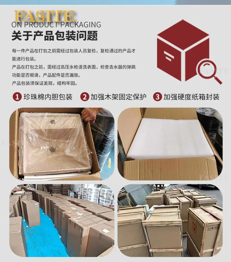 Direkt vom Hersteller integrierter Badezimmer-Haushaltsbalkon-Waschbecken Waschbecken Waschbecken Kunststein-Kunst-Tischwaschbecken