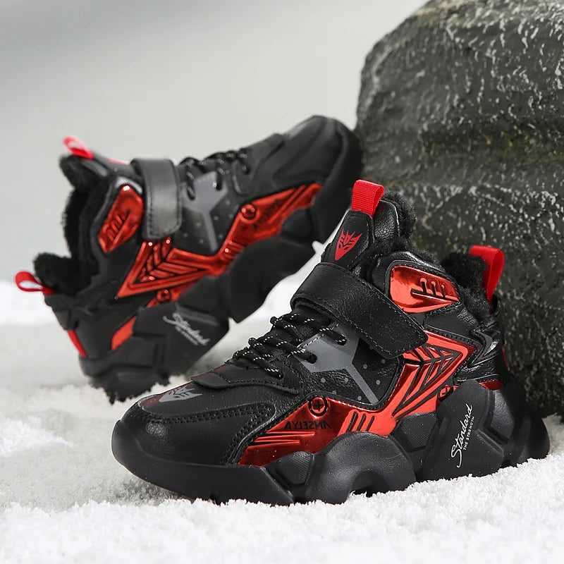 Kids Snow Boots for Boys Girls High Quality Winter Warm Waterproof Children Fashion Sport Shoes Sneakers Girls Snow Boots.