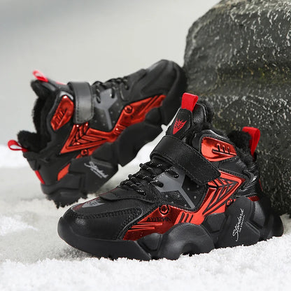 Kids Snow Boots for Boys Girls High Quality Winter Warm Waterproof Children Fashion Sport Shoes Sneakers Girls Snow Boots.