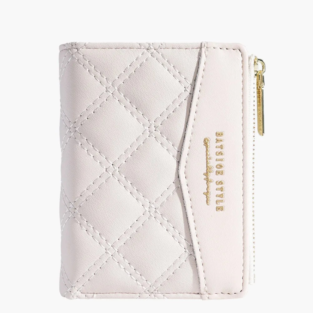 New Embroidered Wallet for Women Ladies Coin Purses PU Leather Zipper Credit Card Holder Clutch Money Bag Pocket.