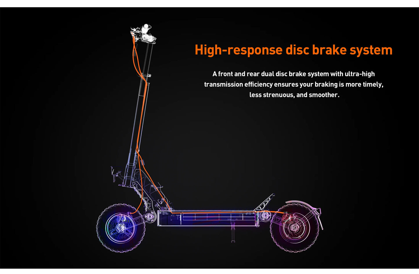 JOYOR S8 Electric Scooter For Adult 600W E-scooter with 48V 26Ah battery 10" Off-Road Air Tire 25km/h.