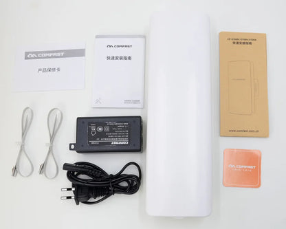 Comfast Outdoor Access Point 300Mbps 3-5KM Long Range Router CPE 2.4GHz Wireless Radio Bridge 2*14dBi Wifi Antenna Nanostation.