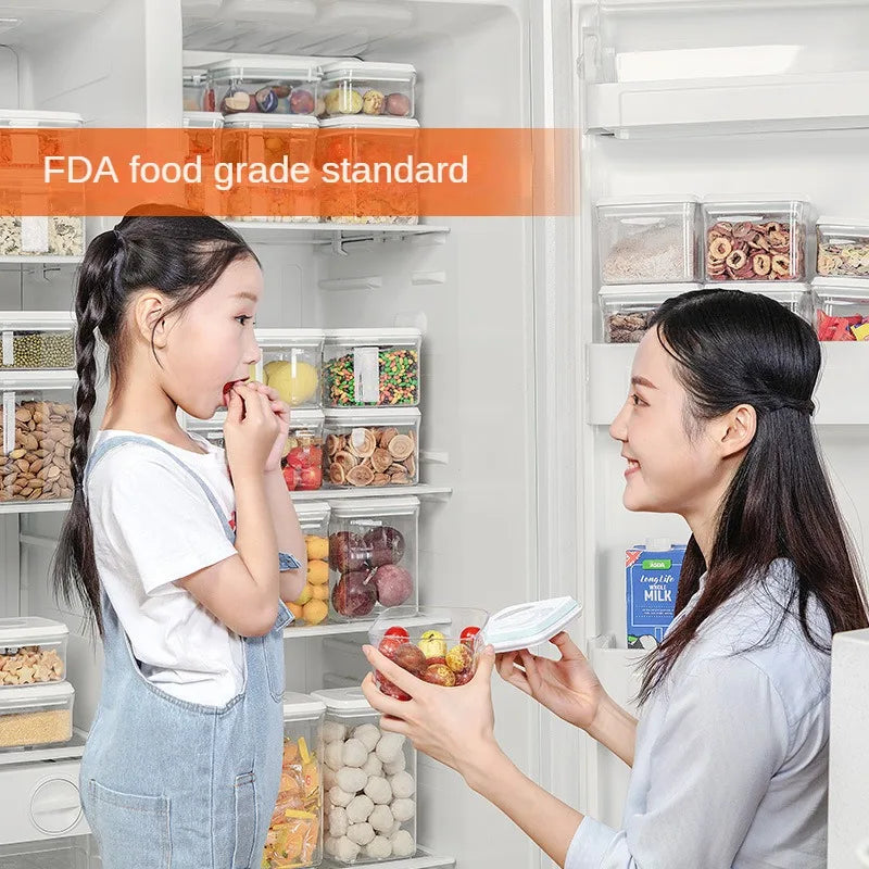 Airtight Food Storage Containers with Lids,Top Pop One Button Control,Air Tight Stackable Dry Cereal Container Set for Pantry.