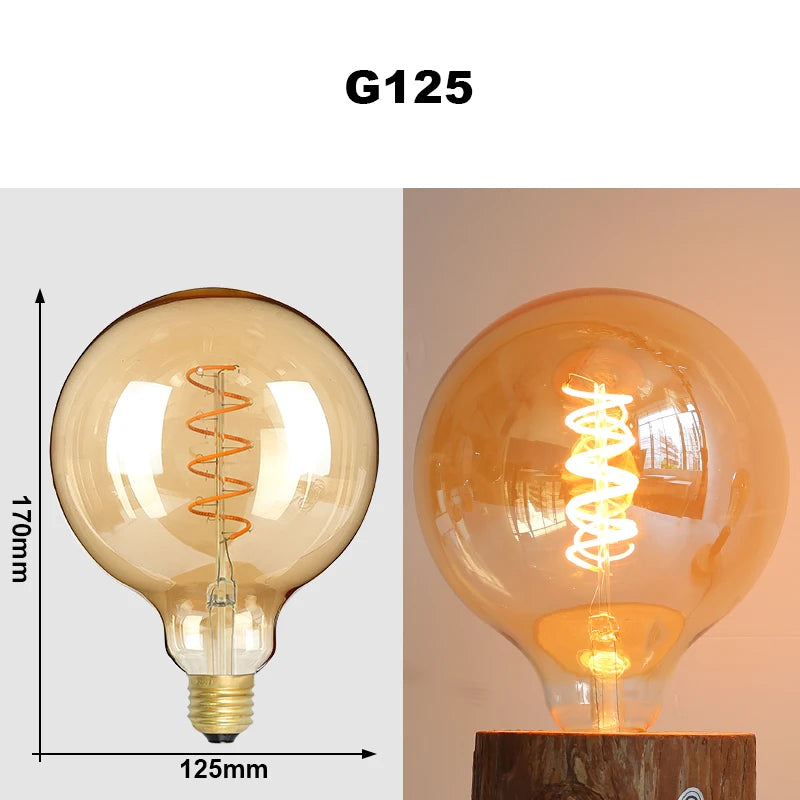 Vintage LED Edison Glühbirnen Lichter E27 AC 220V Retro Loft LED Lampe Schlafzimmer Esszimmer Für Home Dekoration innen Beleuchtung.