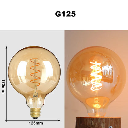 Vintage LED Edison Glühbirnen Lichter E27 AC 220V Retro Loft LED Lampe Schlafzimmer Esszimmer Für Home Dekoration innen Beleuchtung.