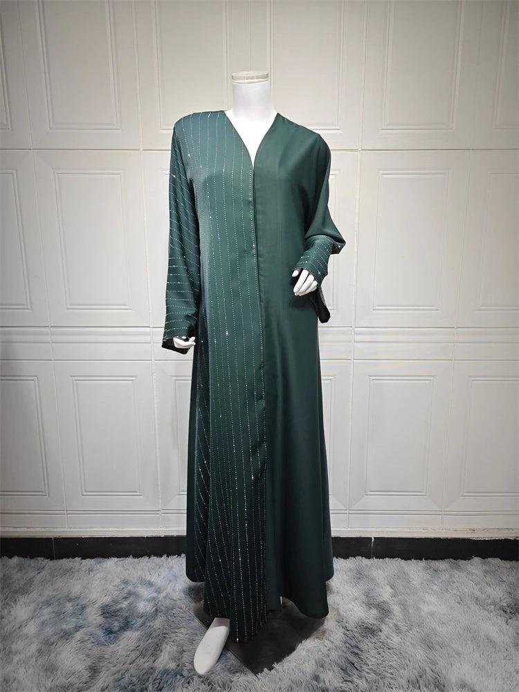 Ramadan Eid Kebaya Muslim Abaya Damen Dubai Long Dresses For Women Robe Djellaba Caftan Marocain Femme Musulmane Kaftan Vestidos.
