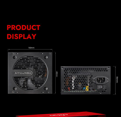 Aigo AT Power Supply PC Gamer 550W 650W 750W ATX Fonte 80 PLUS Bronze Certification 100-240V Diy Gaming Computer PSU For 14600kf