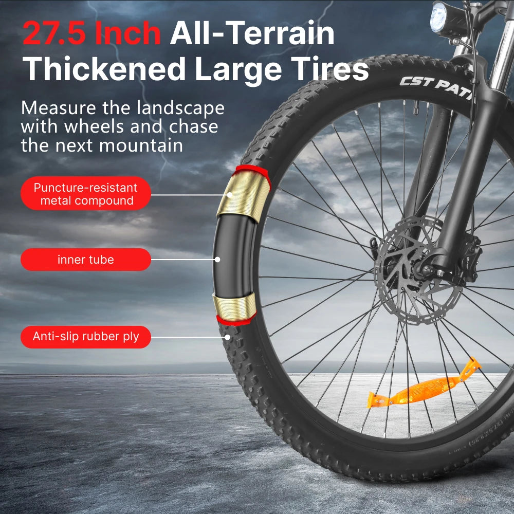 HX Q5 Ebikes 2000W Adults Electric Bike Bicycle 2000W 48V 20AH 27.5 Inch Off-Road Tire Electric E Bikes Mountain Ebike.