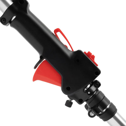 2,3 PS 52 CC Gas Power Walk Behind Sweeper, handgehaltene Schneekehrmaschine für Einfahrt, Rasen, Kunstrasen