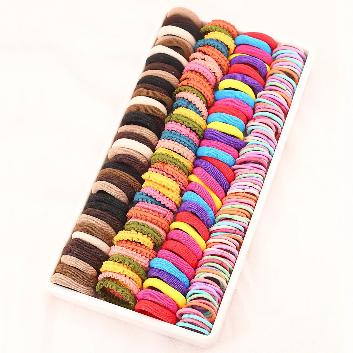 165-300PCS Hair Accessories Set Hairstyle House Play Toy Girl Elastic Hair Bands Butterfly Knot Hair Rope.