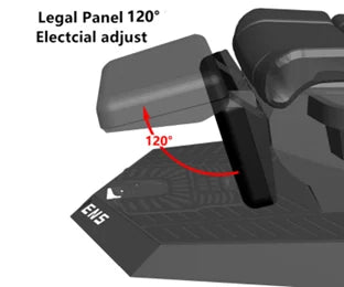 Manticore Zero Gravity Liegestuhl aus echtem Leder, Cockpit-Option, Memory-Schaum mit Massageunterstützung, mehrere Monitore