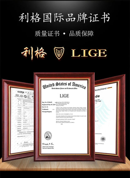 LIGE 2025 brand luxury women's watches waterproof luminous date day Ladies Watch stainless steel quartz watches for women reloj.