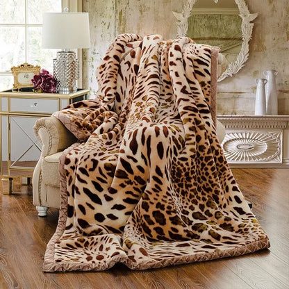 Winter Raschel Blankets Thickened Soft Comfortable and Fluffy Plush Quilt Home Multifunctional Single Person Double Warm Blanket