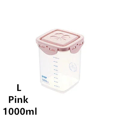 WBBOOMING Healthy Plastic Box Food Storage Box Storage Tank Airtight Plastic Containers Sealed Cans For Coarse Cereals Grains