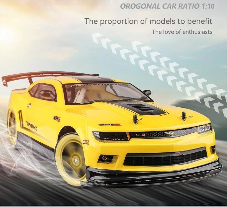 1: 10 4wd 70km/H Remote-Controlled Drifting Car Drifting Wheel Anti-Collision Off-Road Racing Car Remote-Controlled Off-Road.